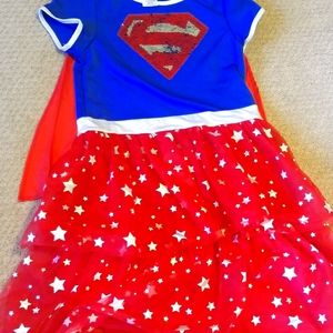 Supergirl kids dress 14-16